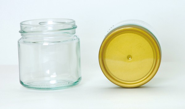 Honigglas, neutral 250g mit Deckel