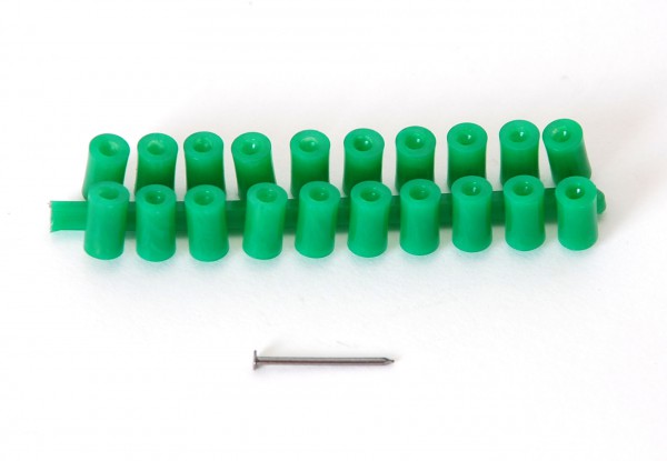 Plastikabstandsstifte, grün