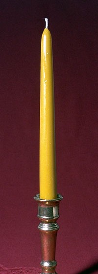 Silikon-Kerzenform Tischkerze 23,9 cm spitz